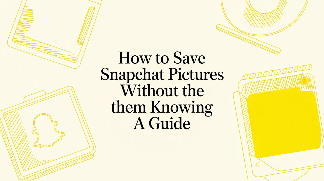 How to Save Snapchat Pictures Without Them Knowing (The Right Way)