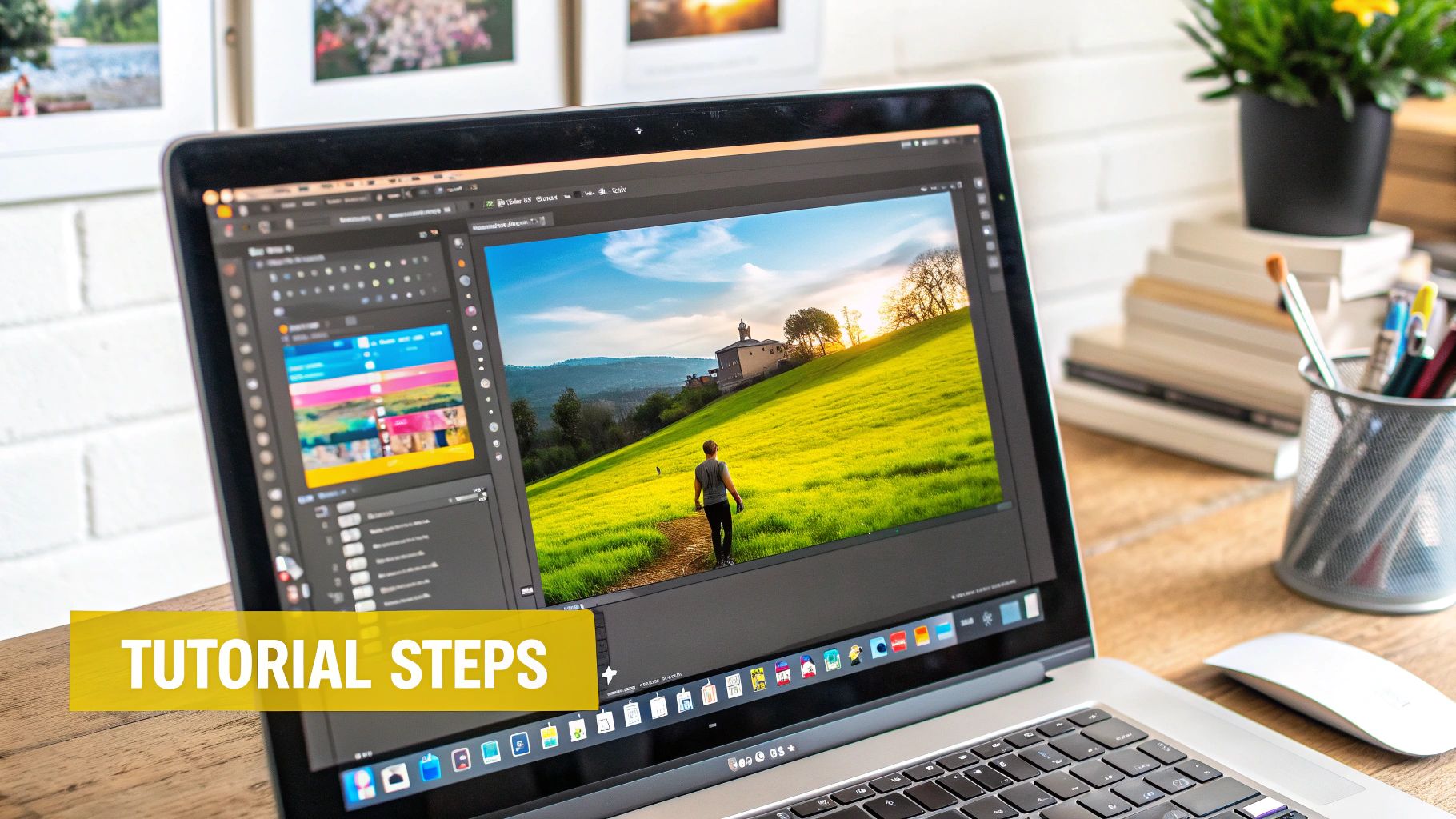 Manual photo editing techniques