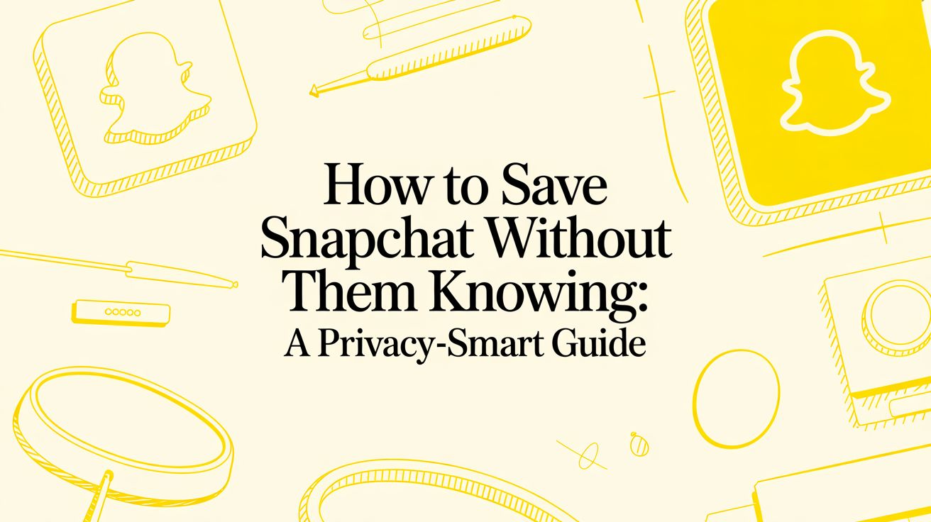 How to Save Snapchat Without Them Knowing: A Privacy-Smart Guide