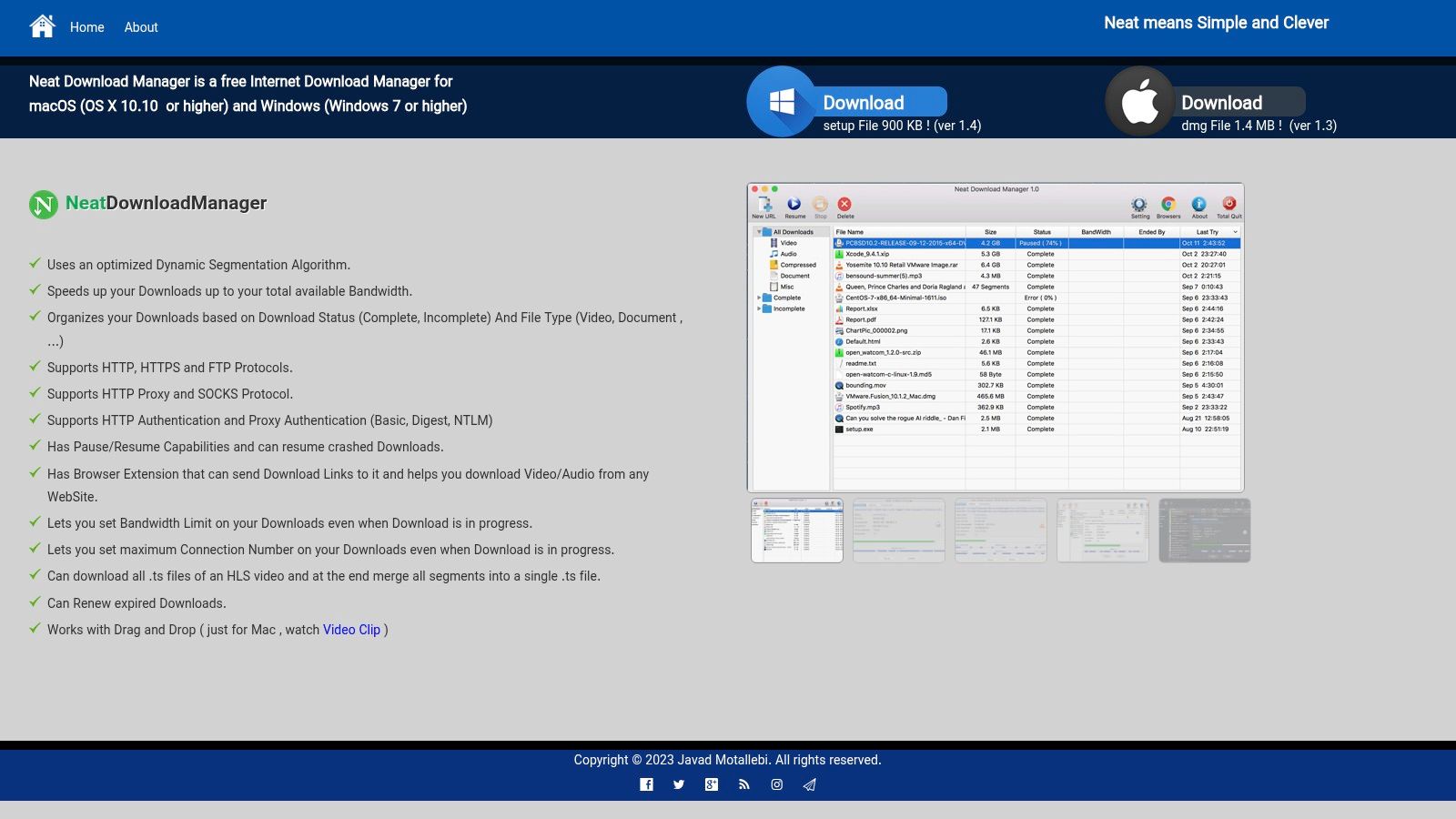 Neat Download Manager