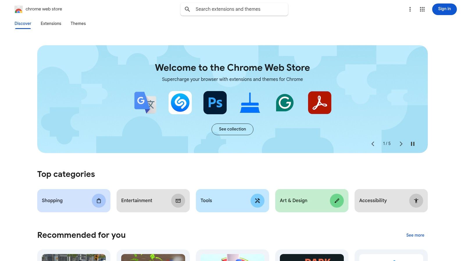 Chrome Web Store