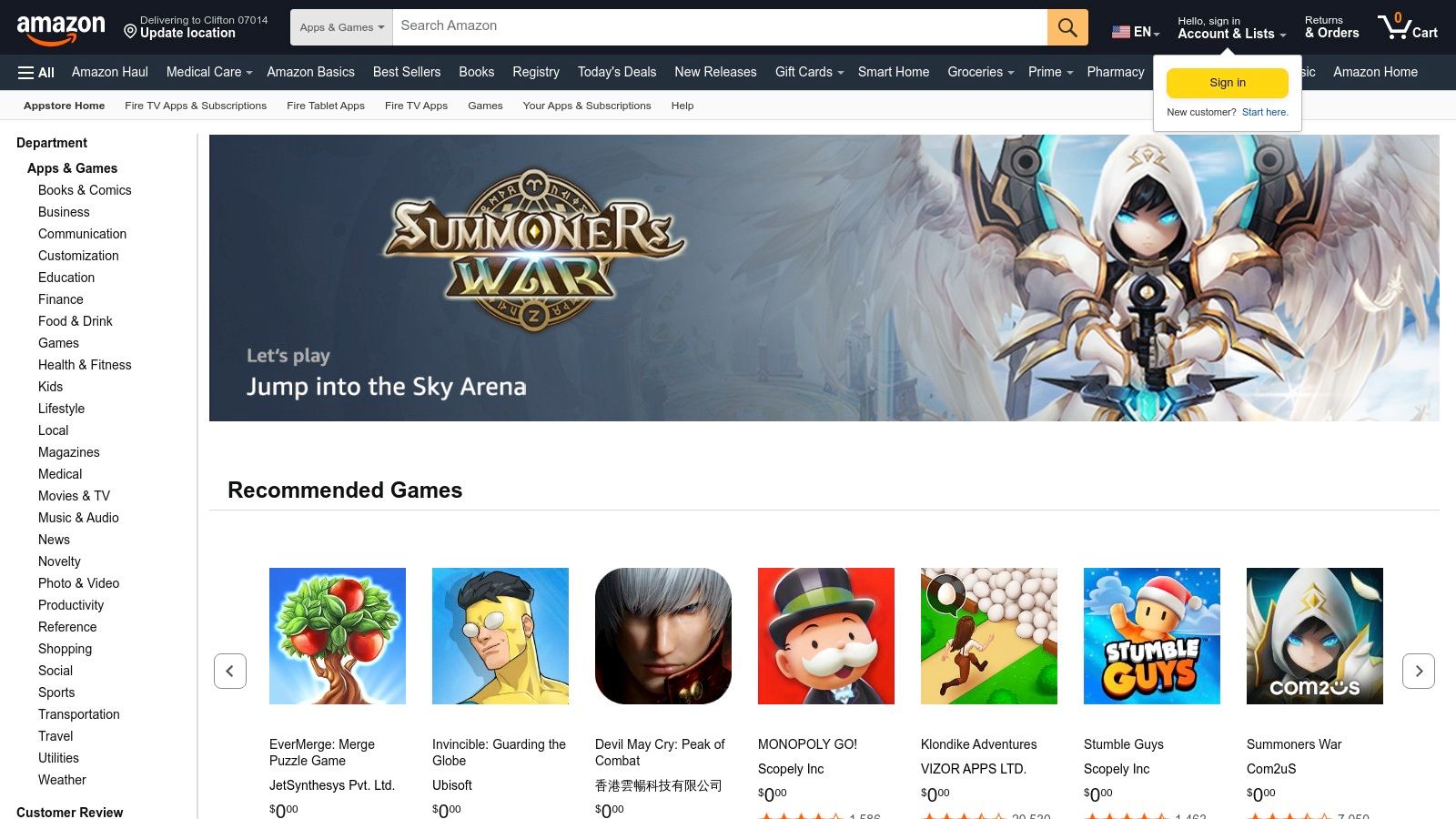 Amazon Appstore