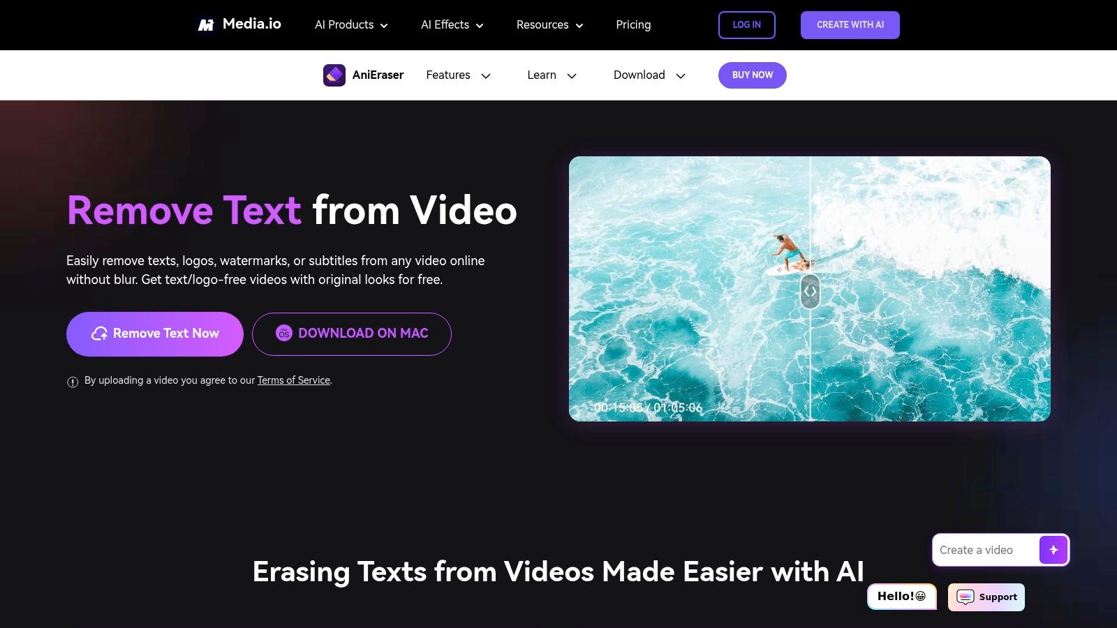 AniEraser by Media.io