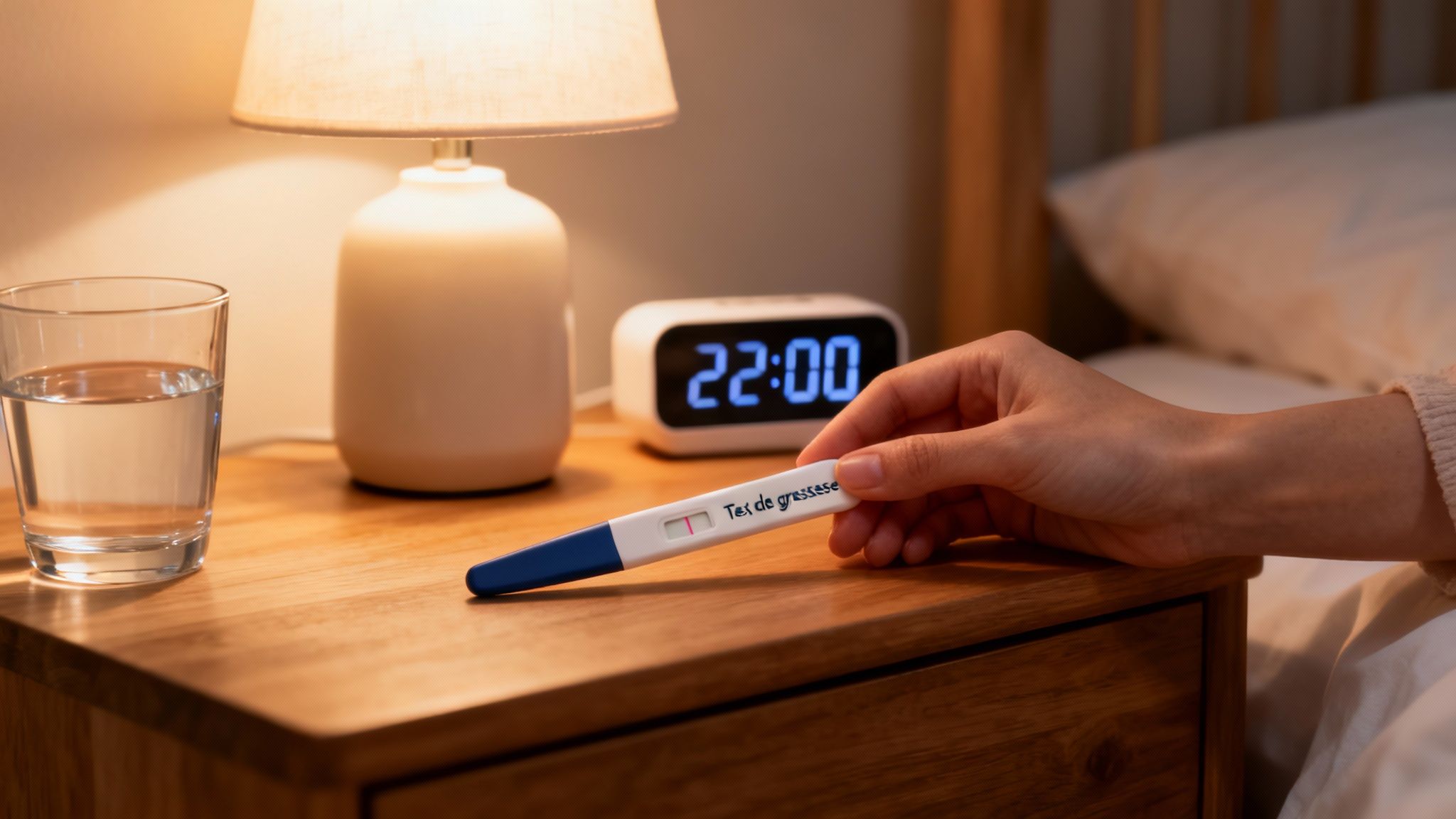 Test de grossesse le soir : ce que tu dois savoir avant de le faire