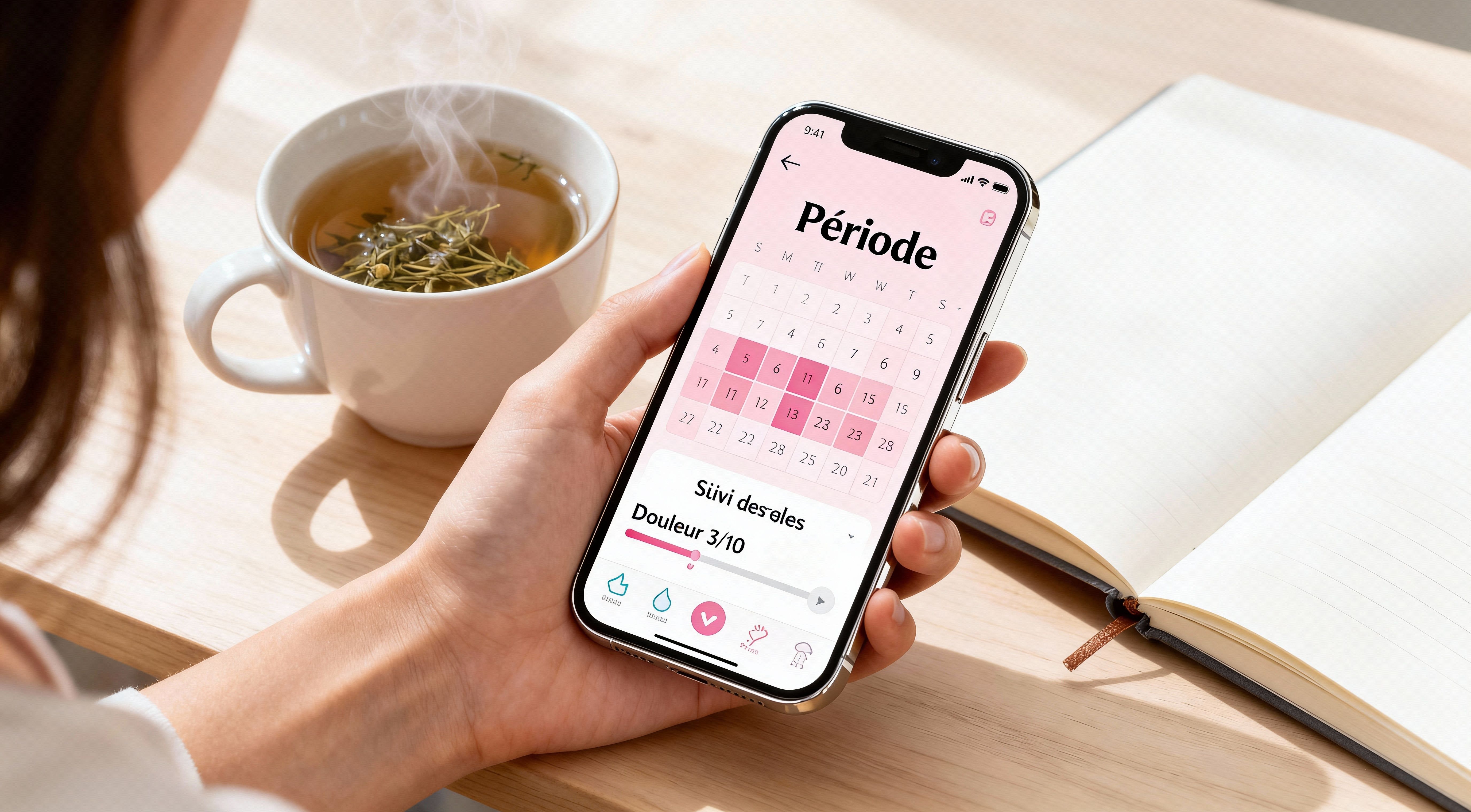 Application : l'application pour suivre tes règles et réduire tes douleurs