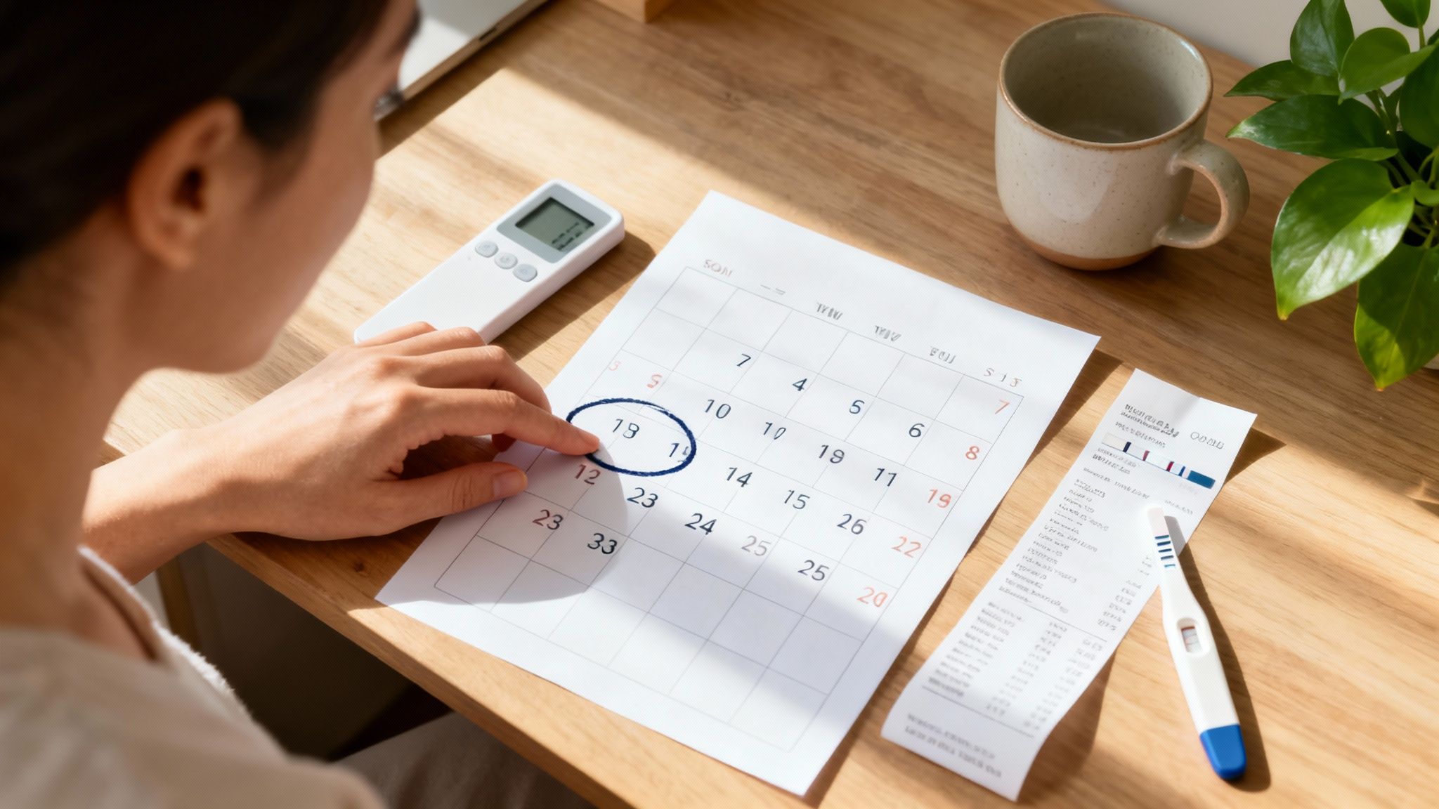 Comment calculer quand faire un test de grossesse pour un résultat fiable