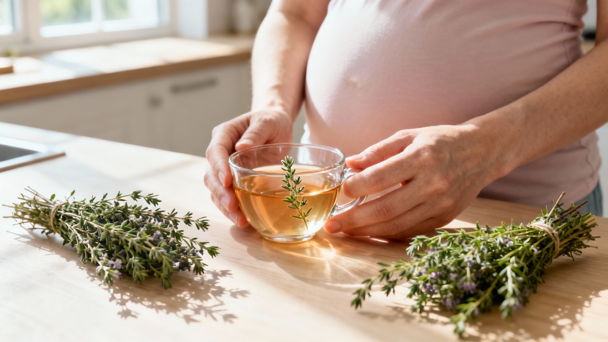 Thym et grossesse : le guide pour une consommation sans risque