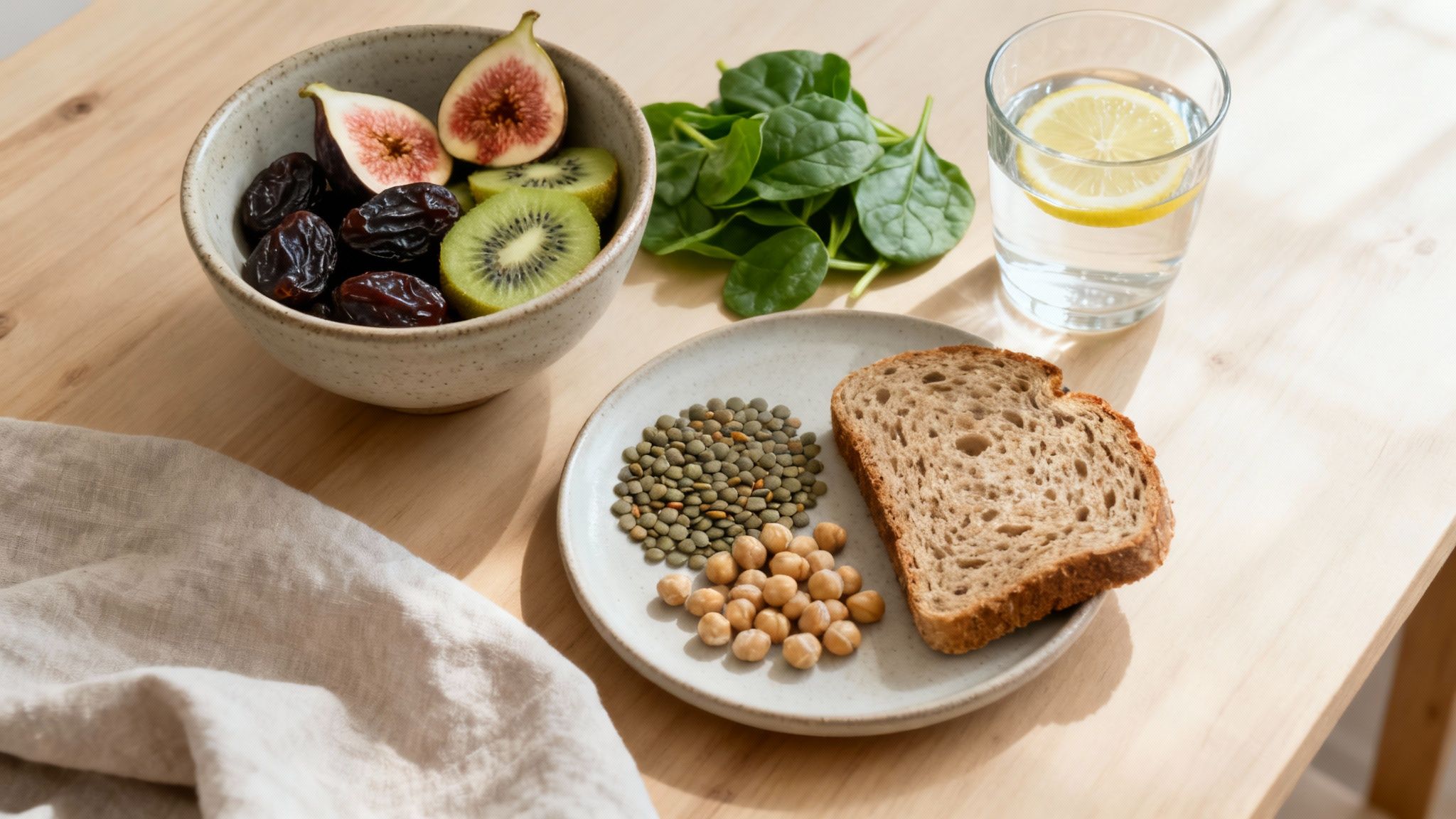 Alimentation contre la constipation pour un transit sain