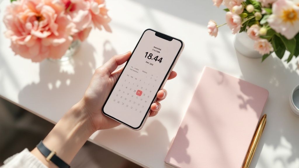 Comment facilement calculer la prochaine date de tes règles