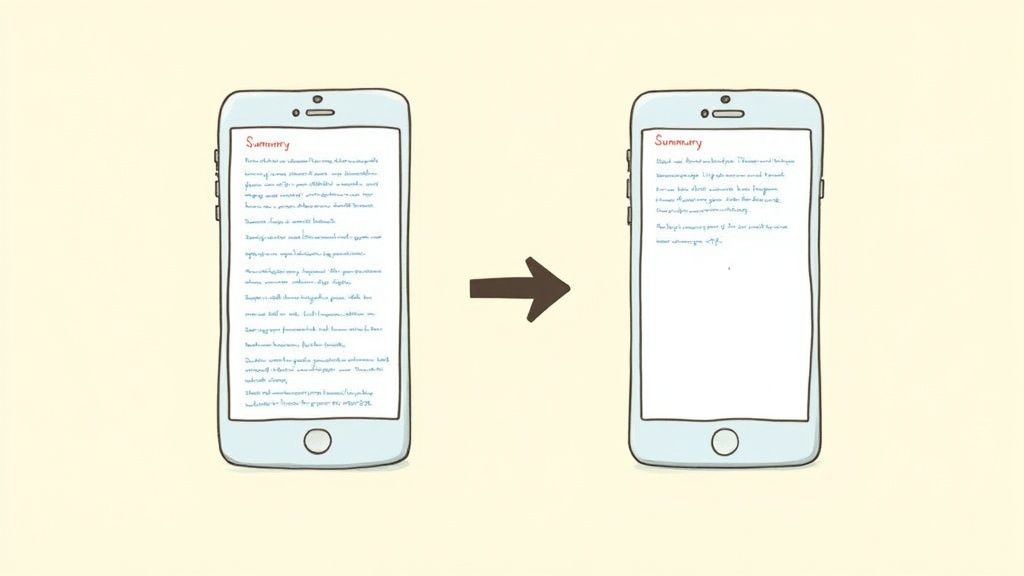 Students using AI for note taking