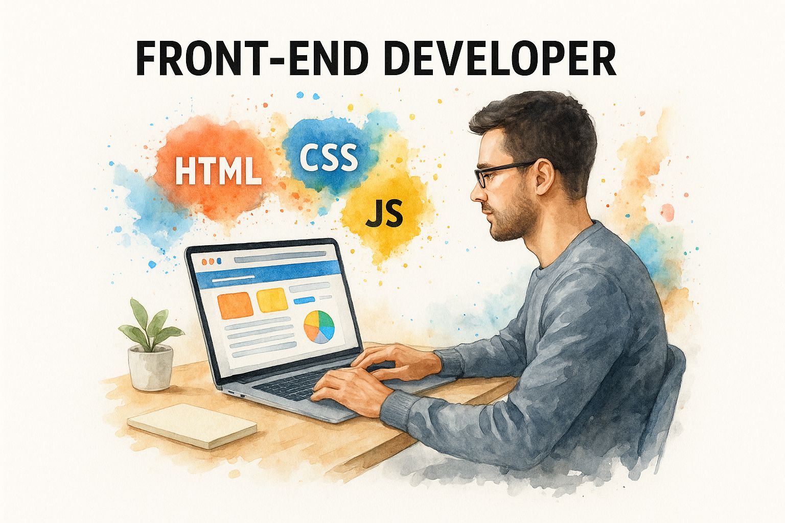 Infographic about how to become a full stack developer