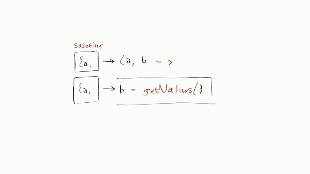 An abstract image representing complex, advanced coding patterns
