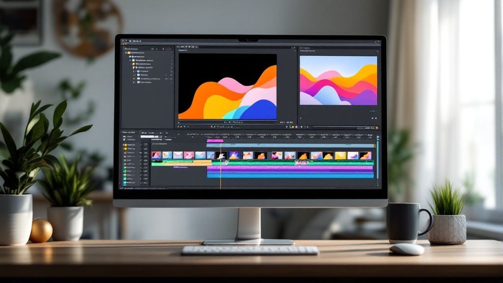 Post-production editing