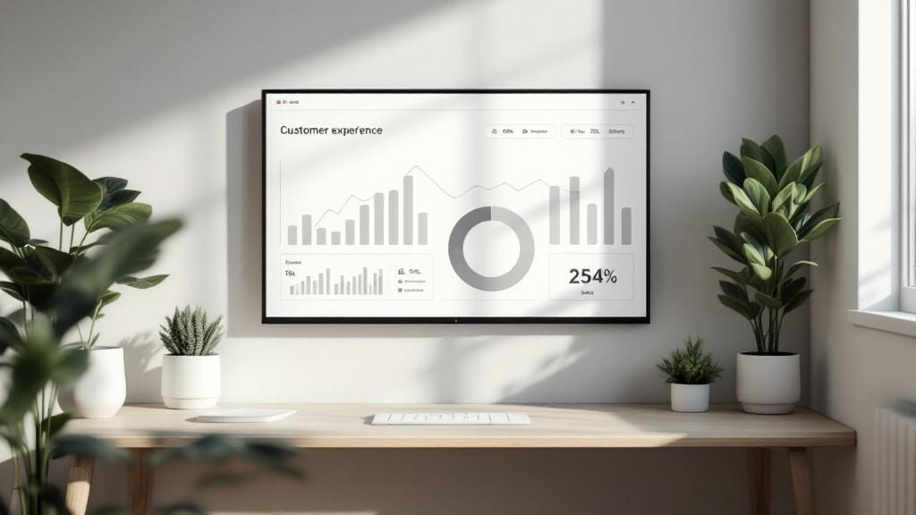 A close-up shot of a car's dashboard with speedometer and tachometer needles climbing, symbolizing performance measurement.