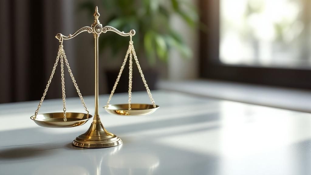 Man in a professional setting reviewing video call recording data on a laptop.