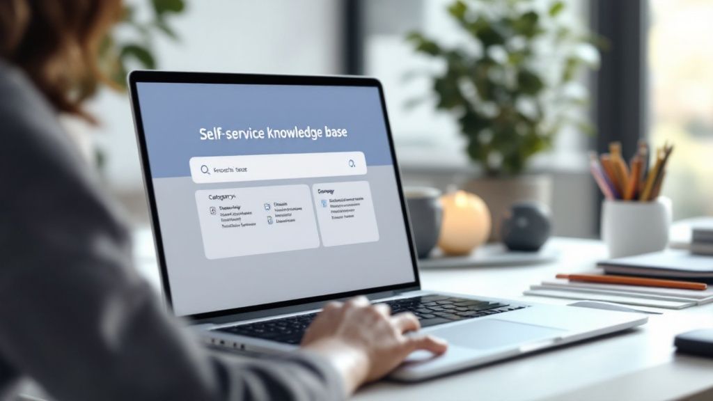 Self-Service Knowledge Bases