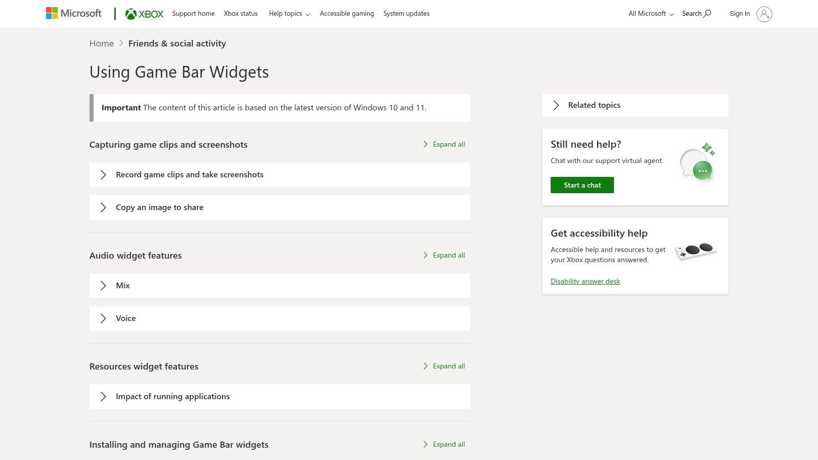 Xbox Game Bar (Windows 10/11 built-in)