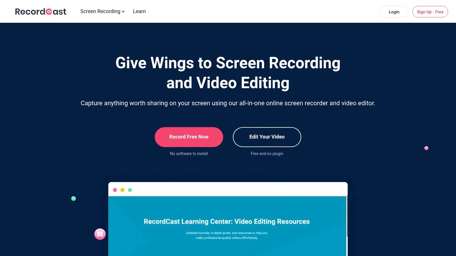 RecordCast