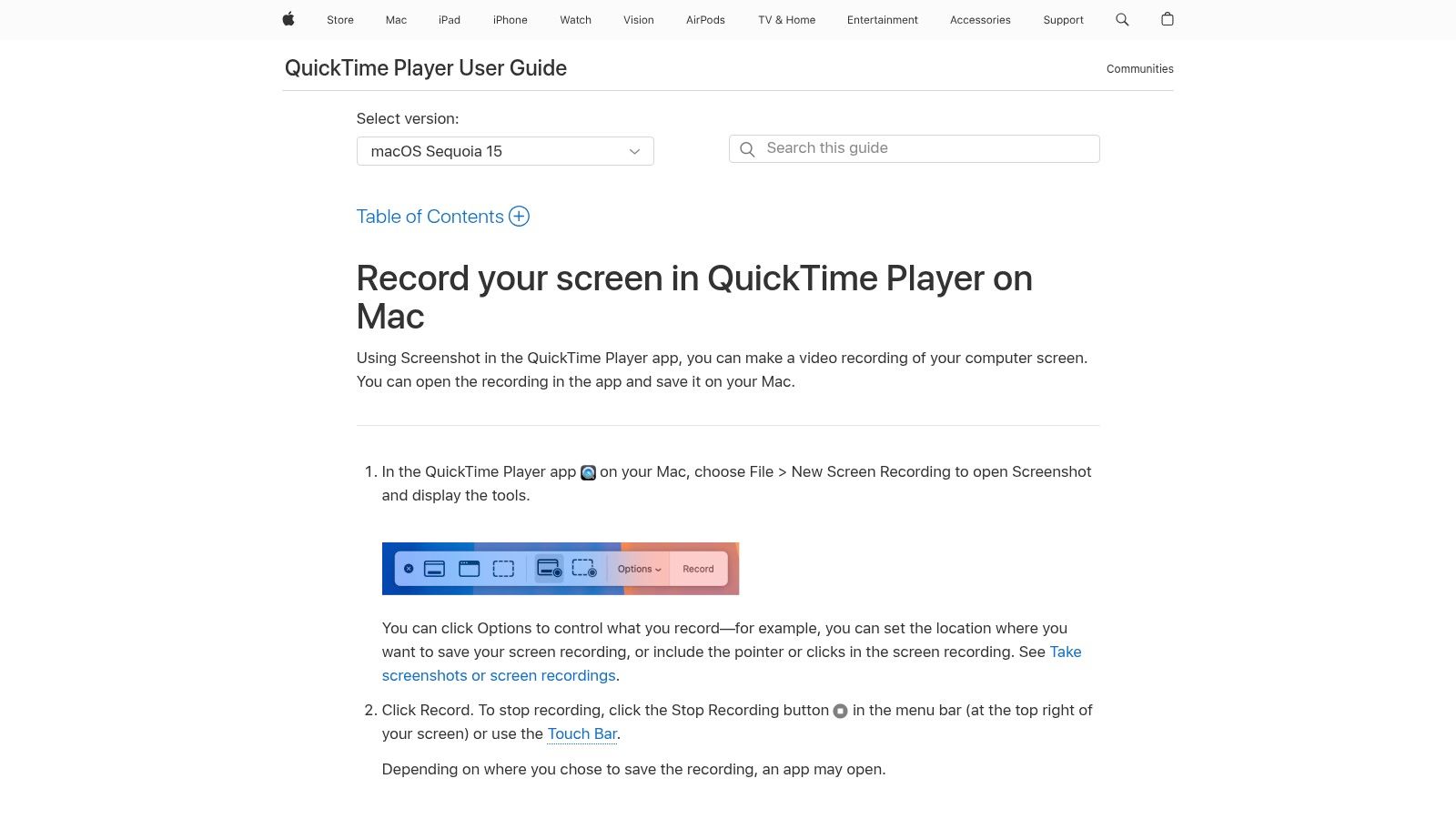 Apple QuickTime Player