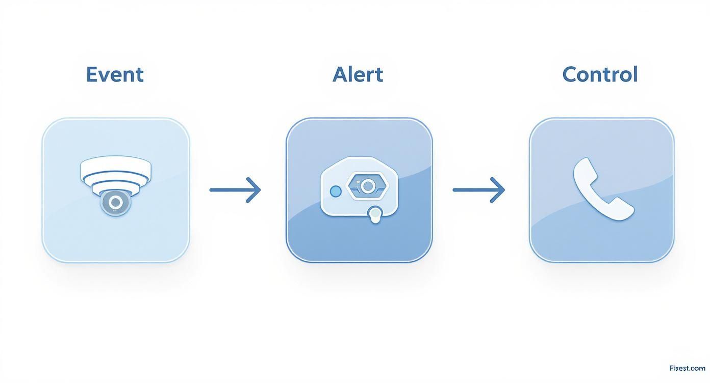 Infographic about smart home security systems