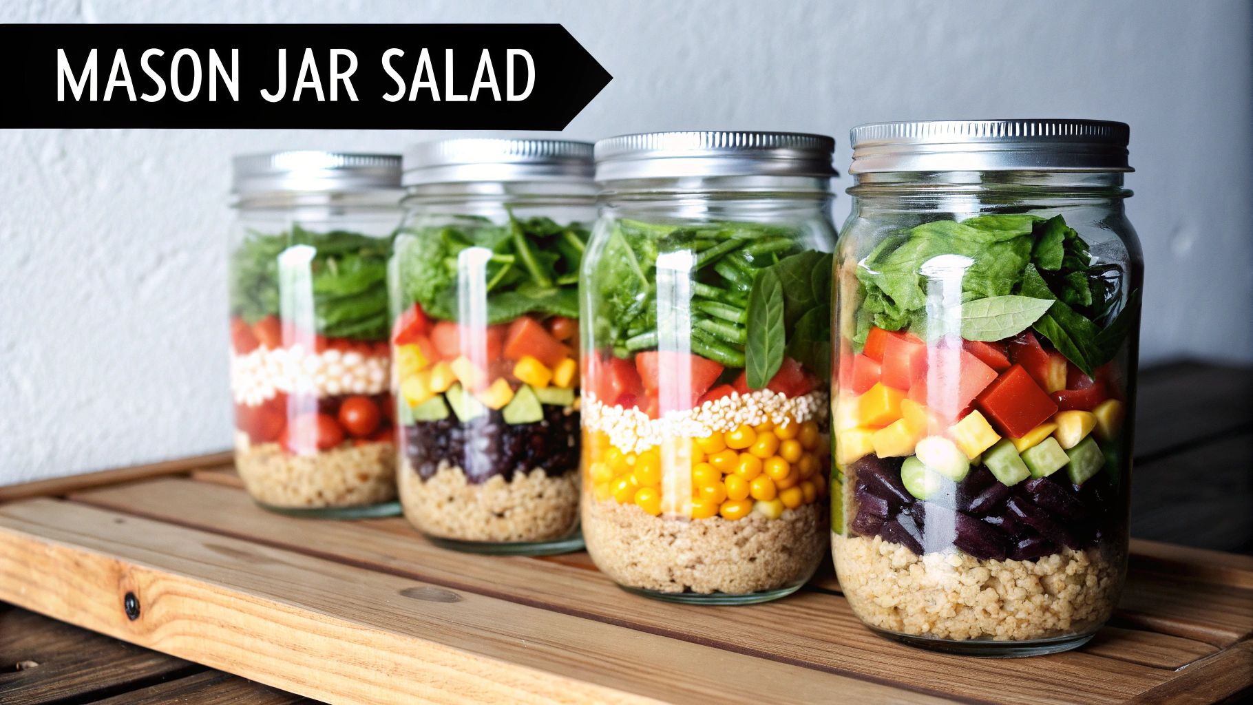 Mason Jar Salads