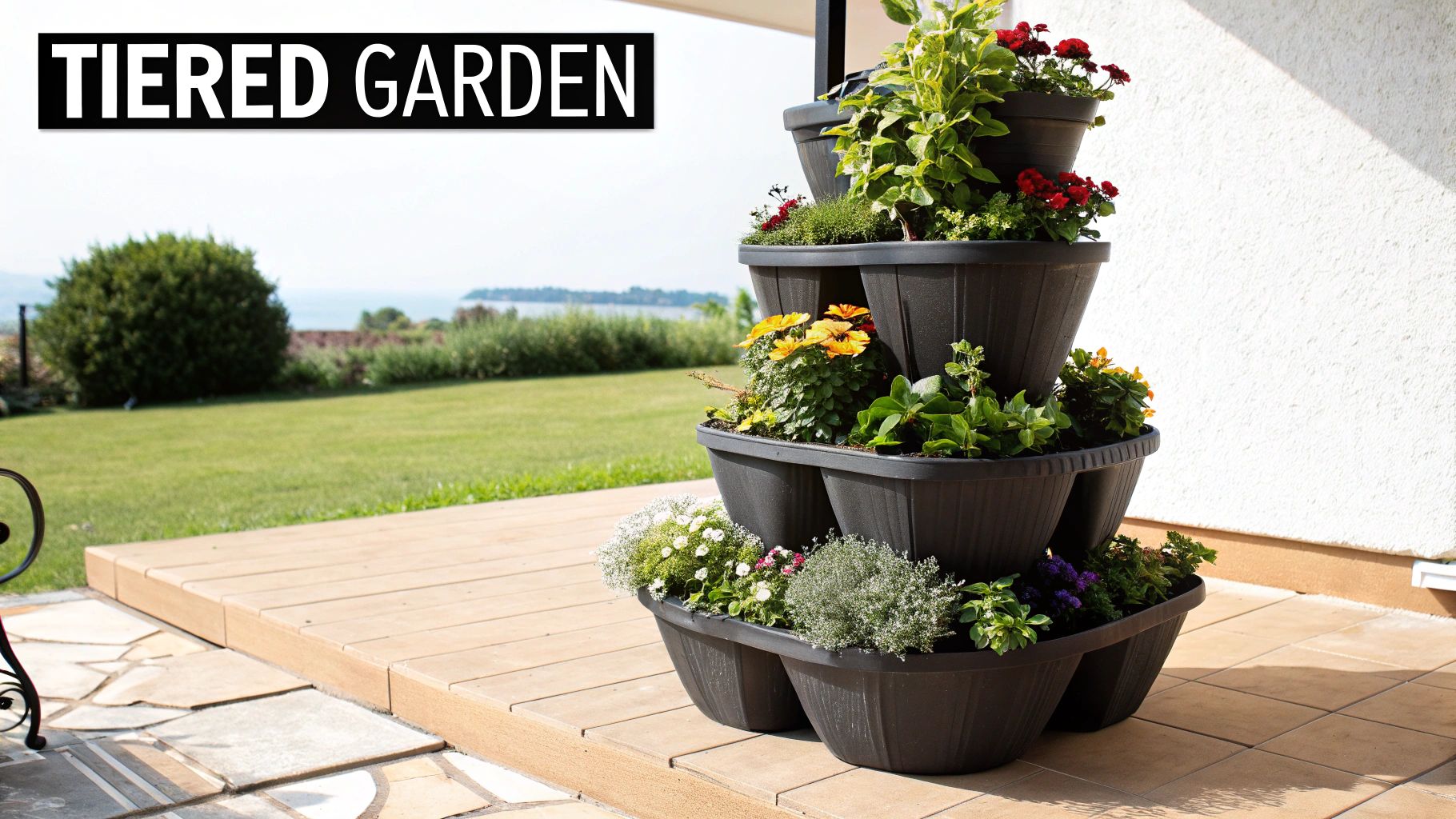 Tiered Planter Gardens