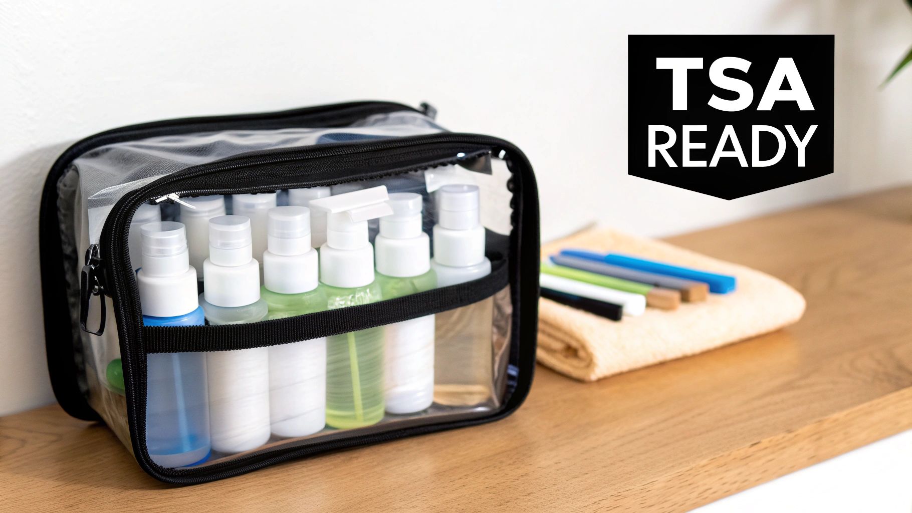 TSA-Approved Toiletry Bag