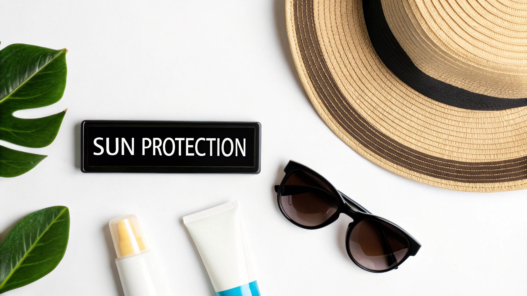 Sun Protection (Hat, Sunglasses, Sunscreen)