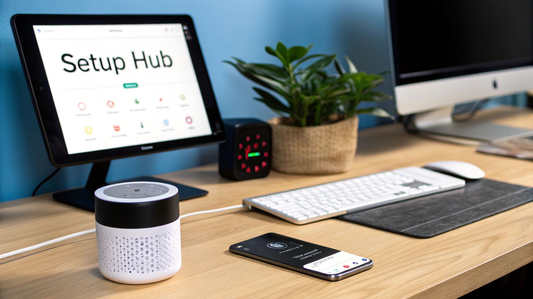 Setting up a smart home