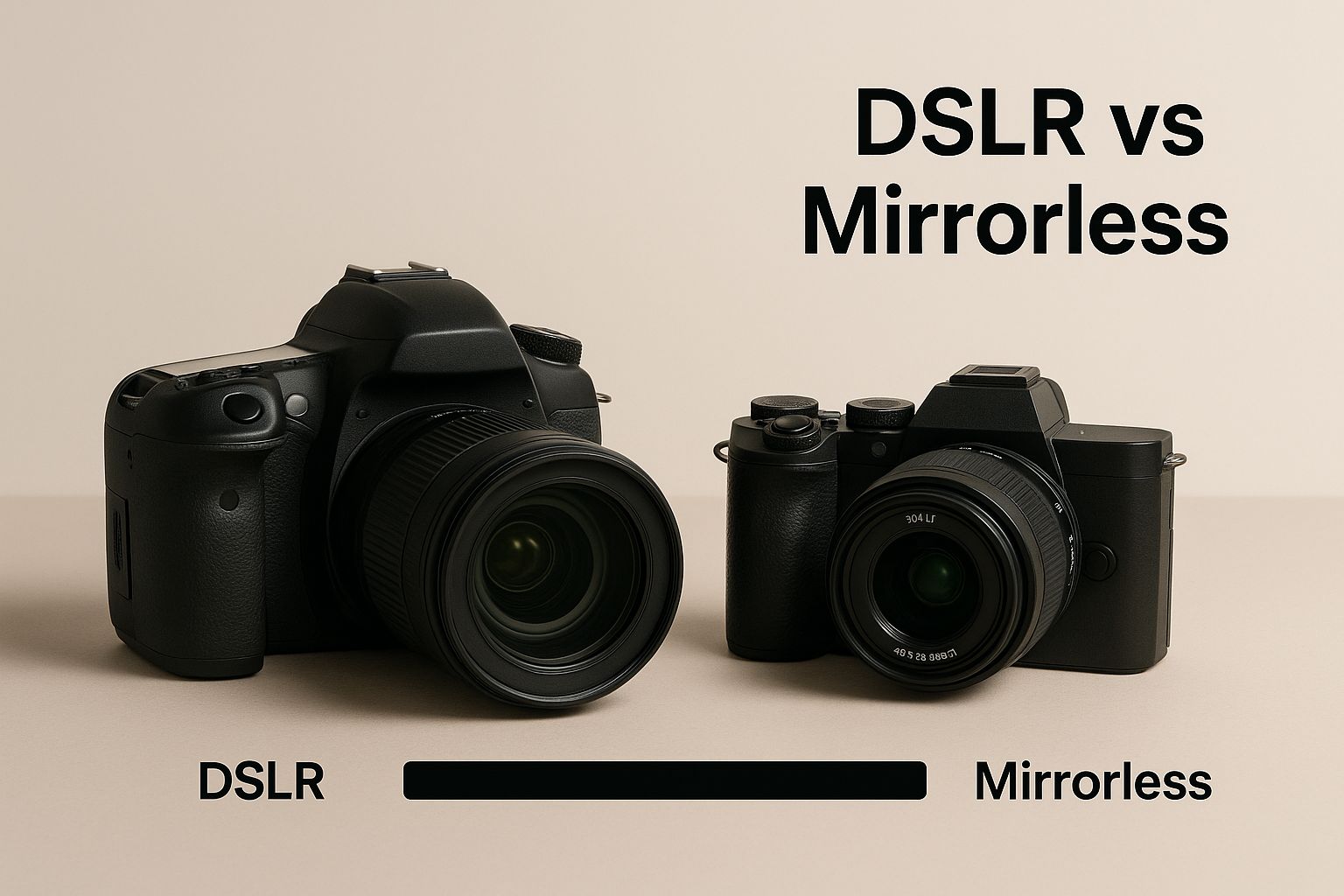 Infographic about photography equipment for beginners