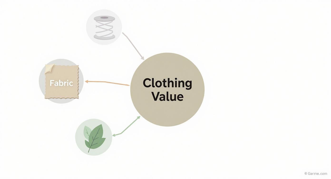 Infographic about best quality affordable clothing brands