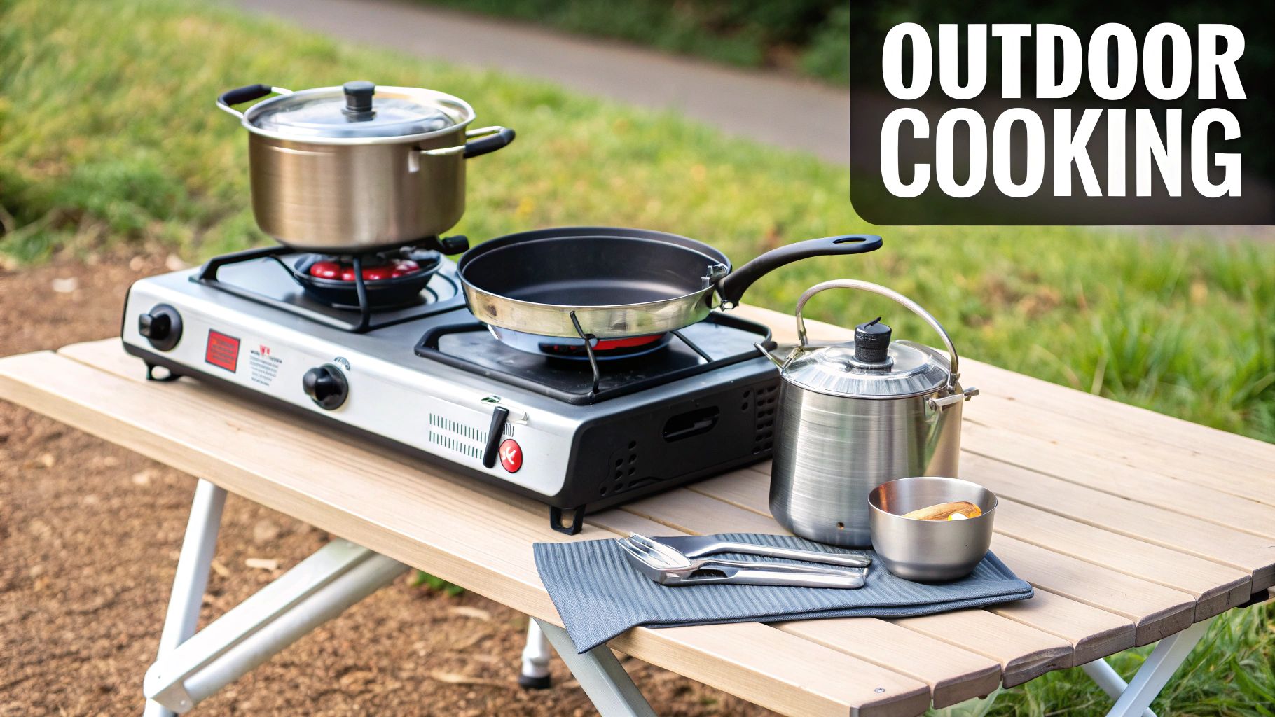 Portable Camping Stove and Fuel