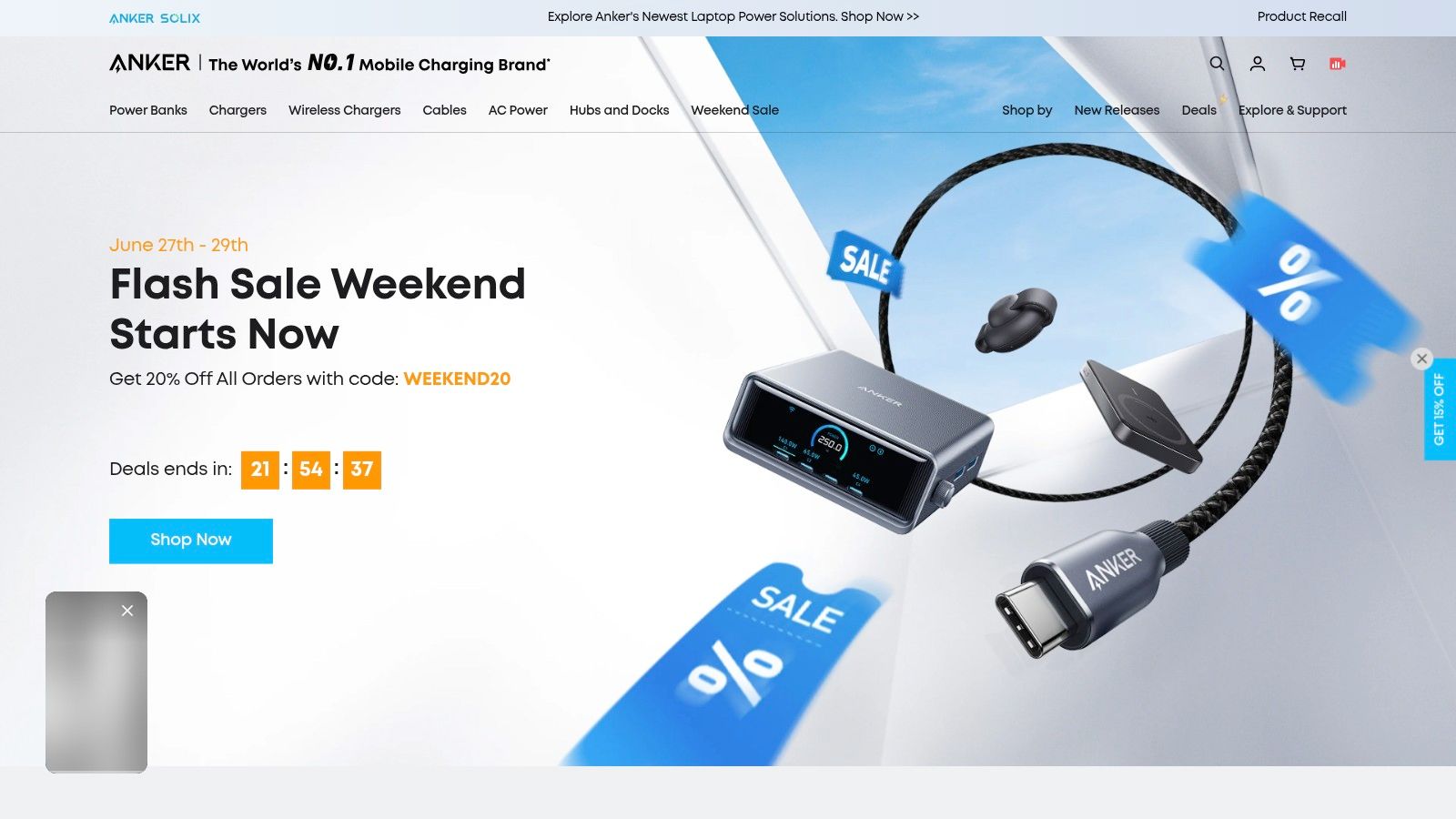 Anker Official Website