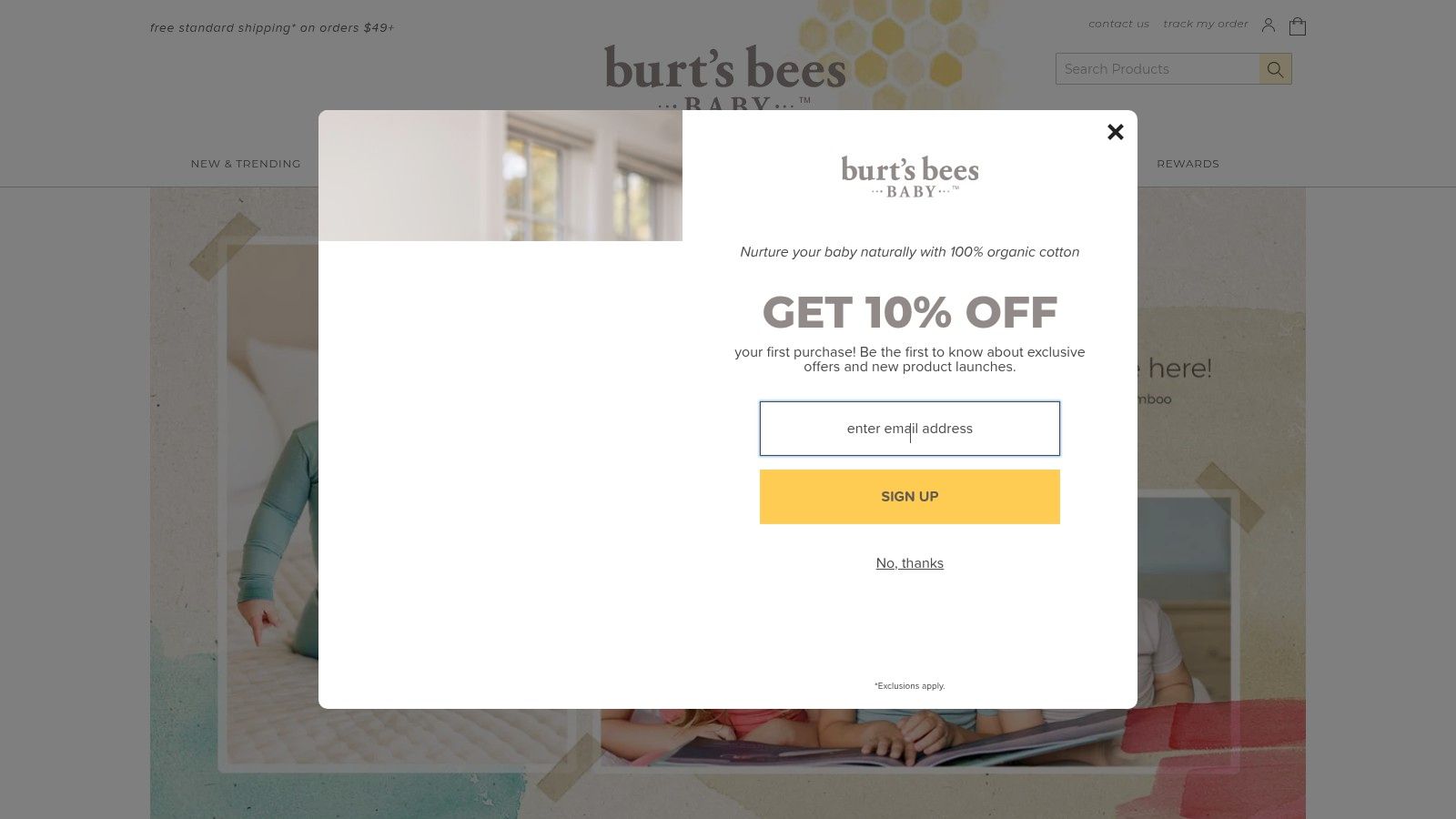 Burt's Bees Baby Clothing Gift Set