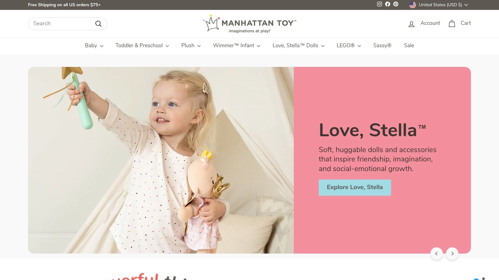 Manhattan Toy Winkel Rattle & Sensory Teether
