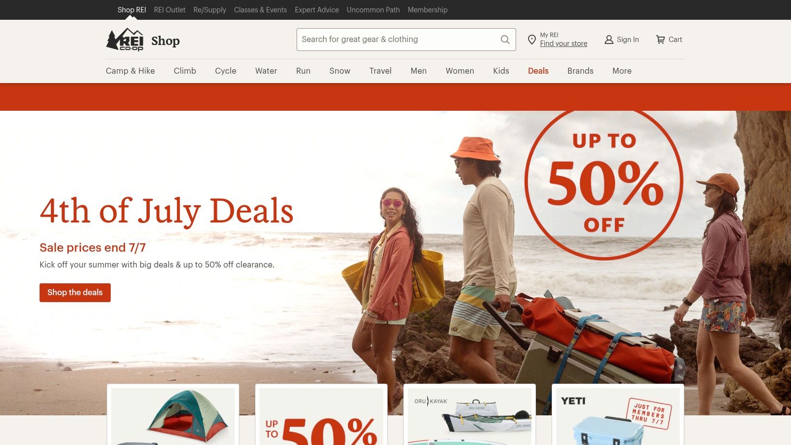 REI (Recreational Equipment, Inc.)