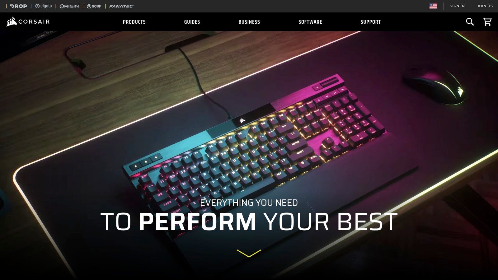 Corsair Official Website