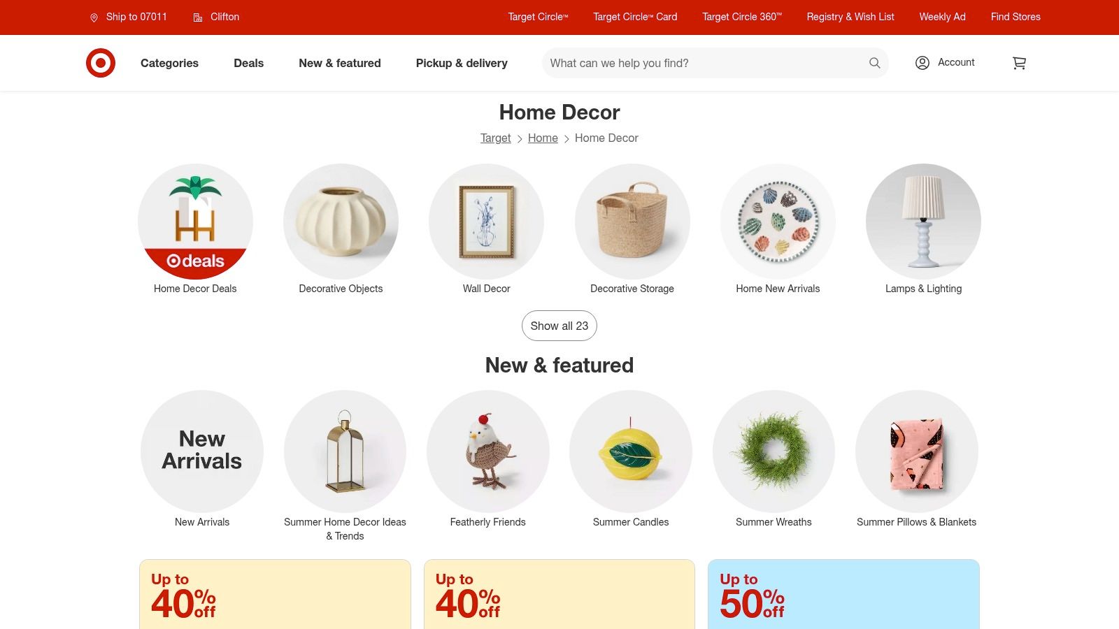 Target Home