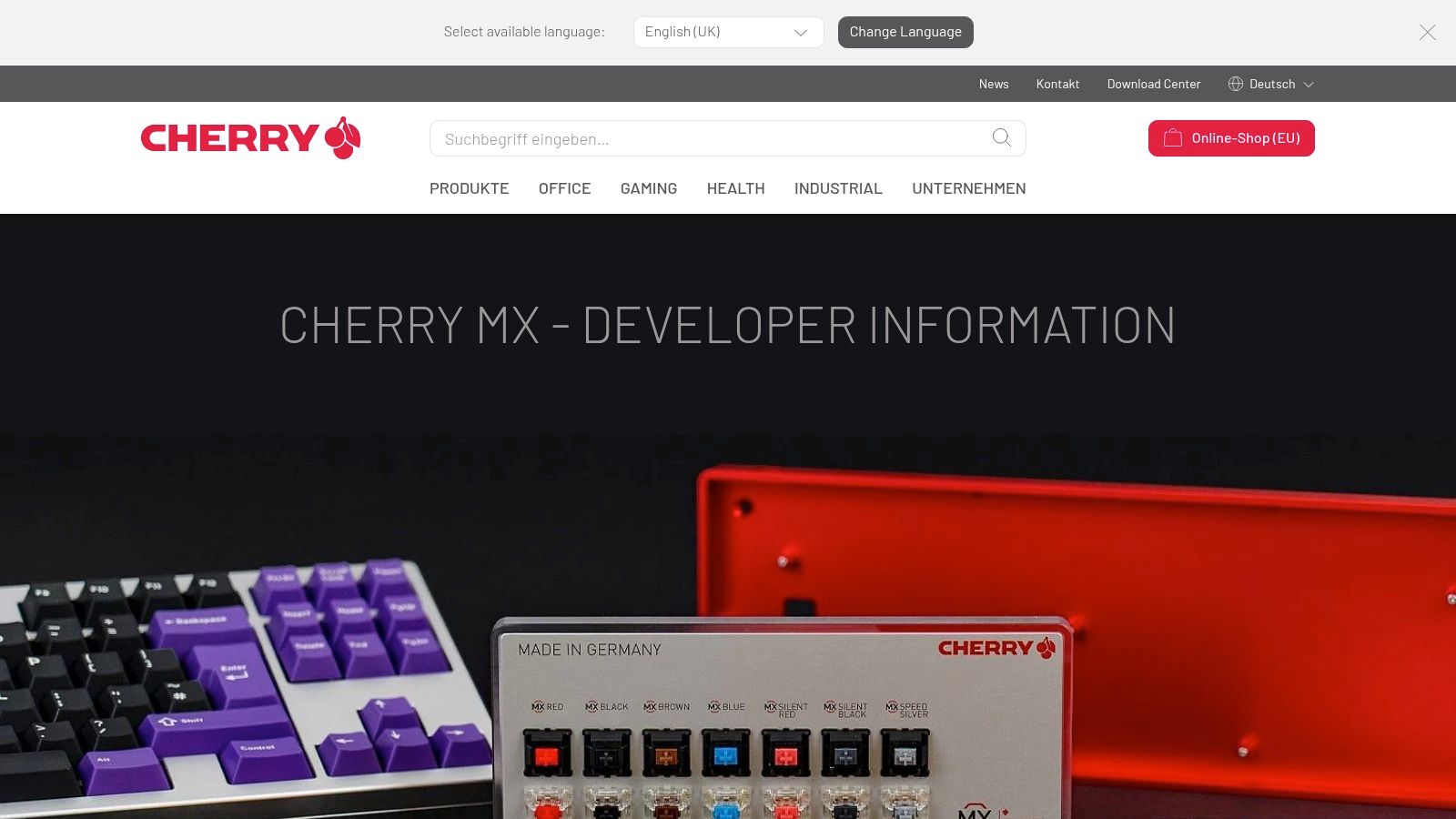 Cherry MX Blue