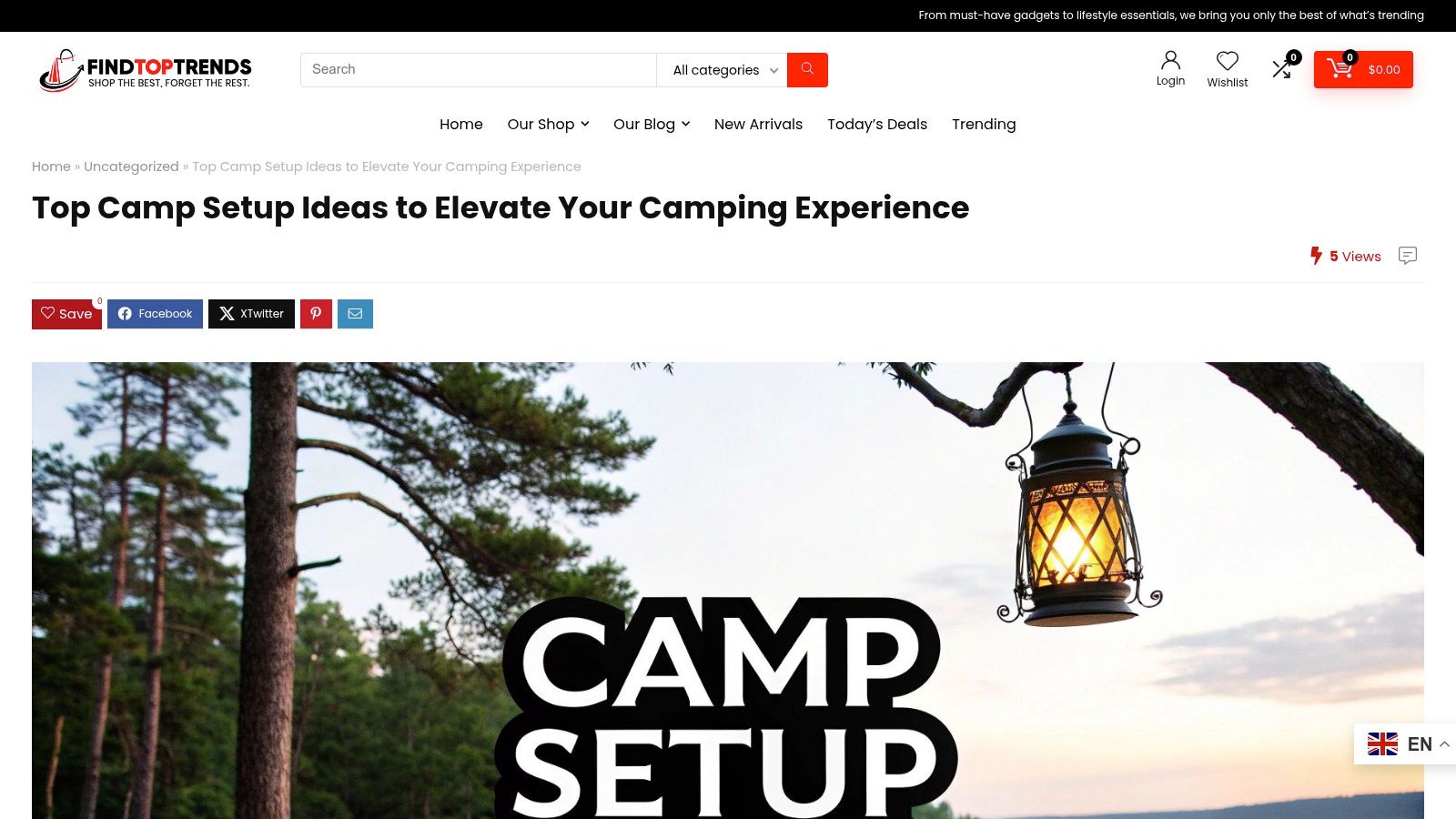 Top Camp Setup Ideas to Elevate Your Camping Experience