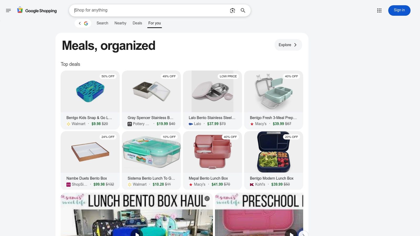 Google Shopping