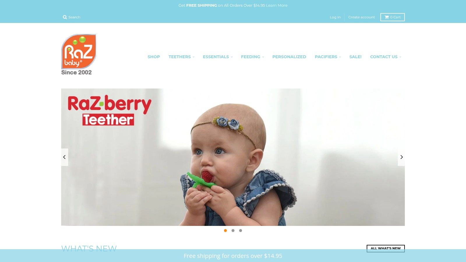 RaZbaby RaZ-Berry Silicone Teether