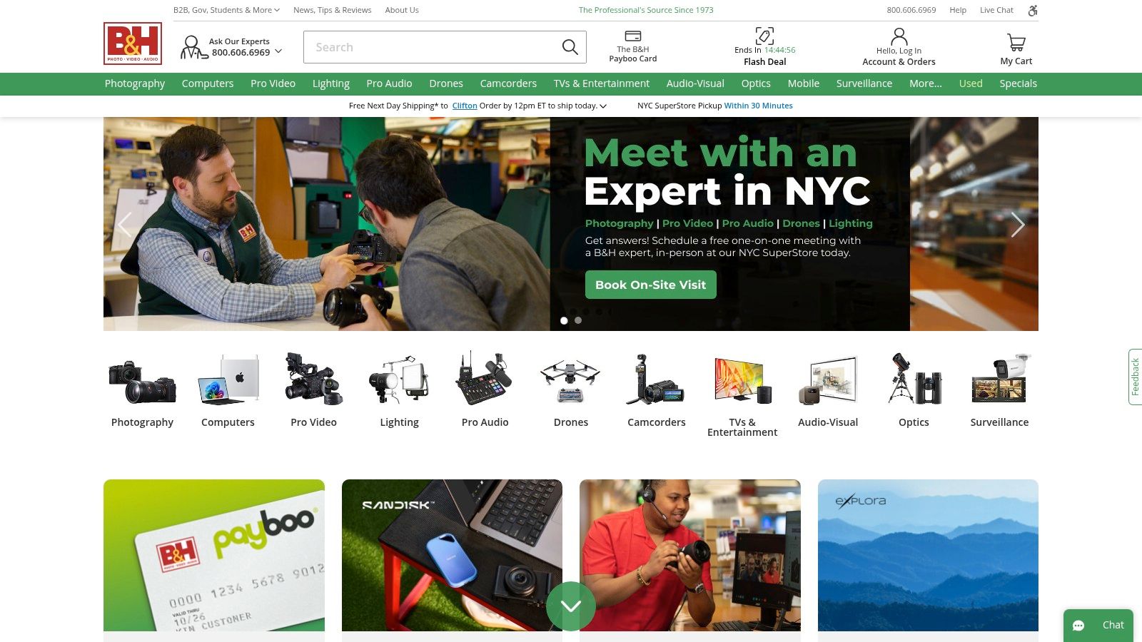 B&H Photo Video
