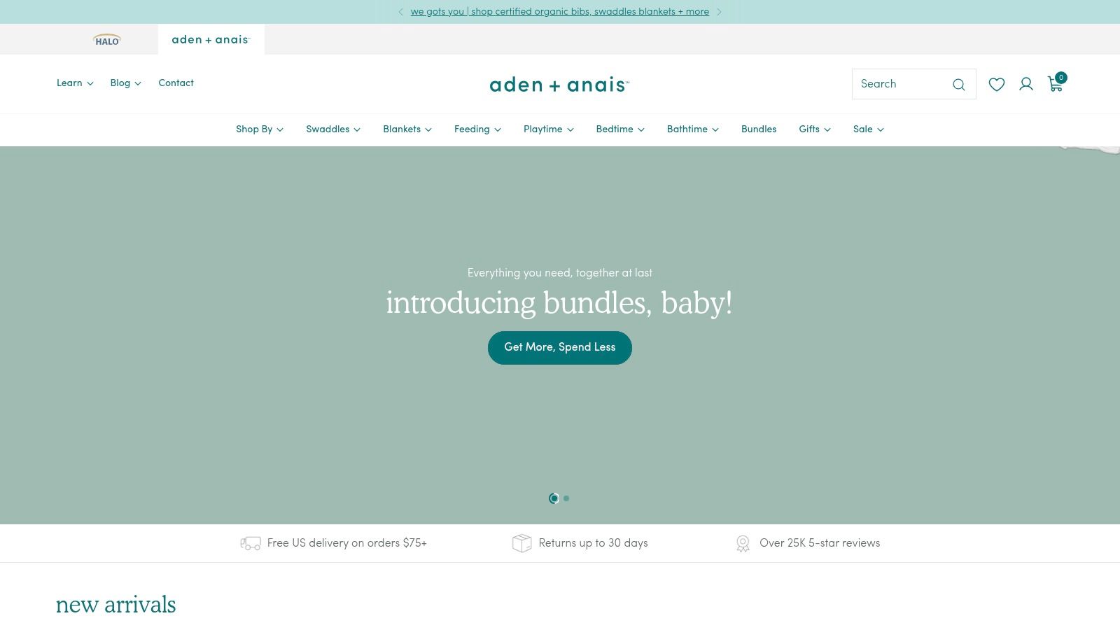 aden + anais Classic Swaddle Blankets