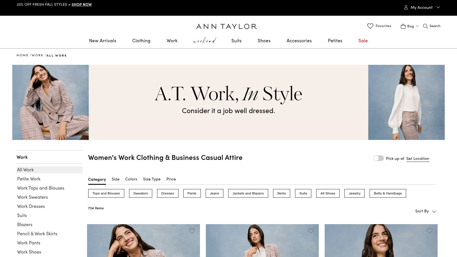 Ann Taylor (Work & Business Casual)