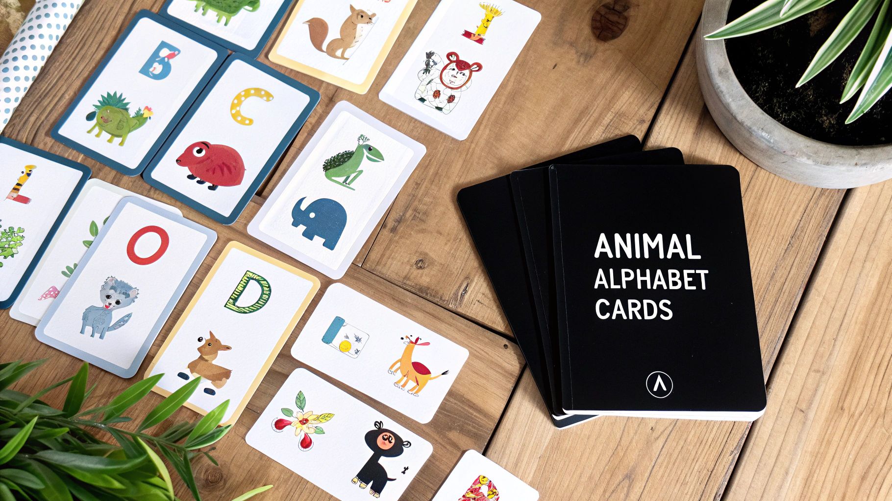 Animal Alphabet Picture Cards