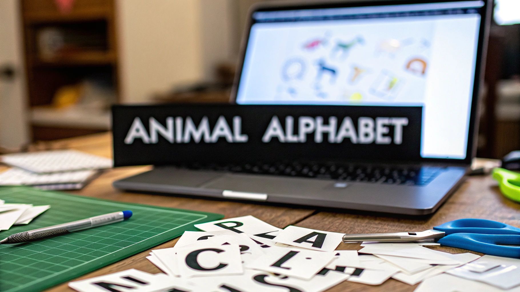 DIY Animal Alphabet Flash Cards A How-To Guide