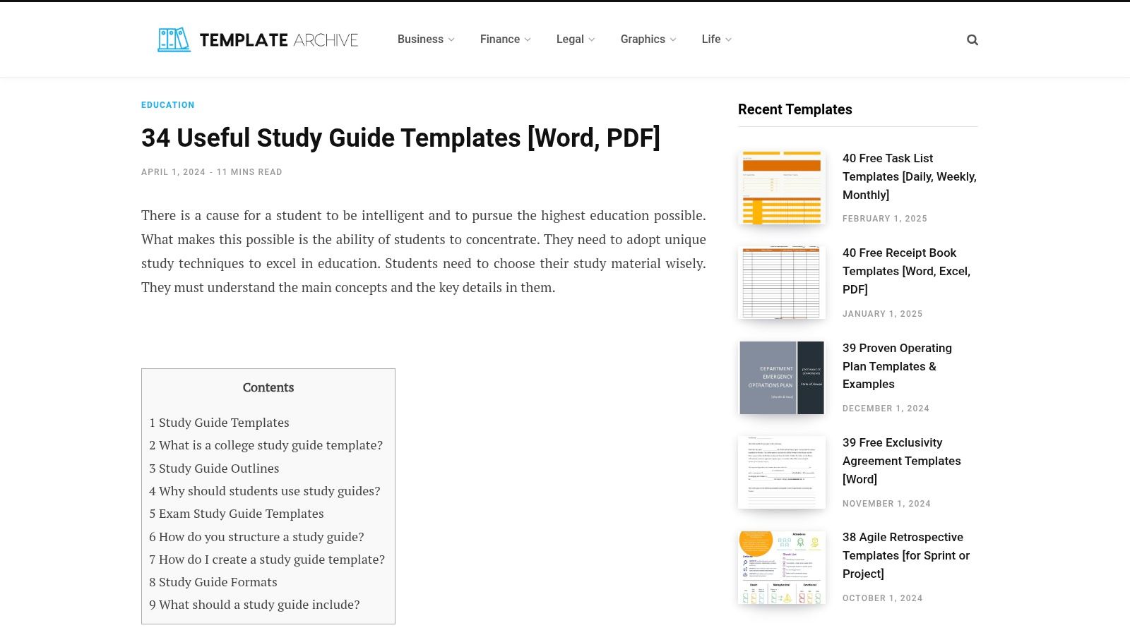 TemplateArchive