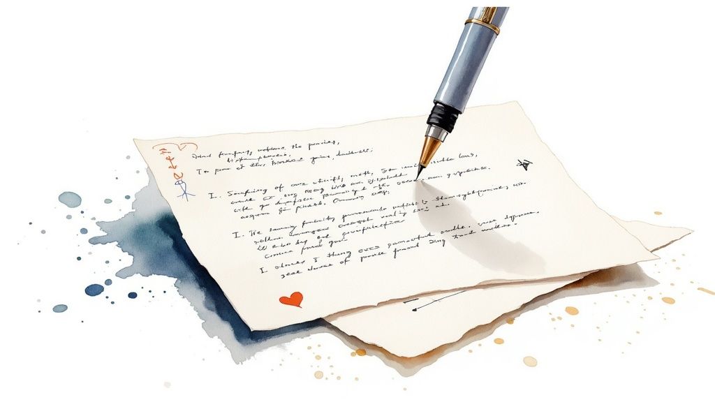 Crafting the story from text to video script