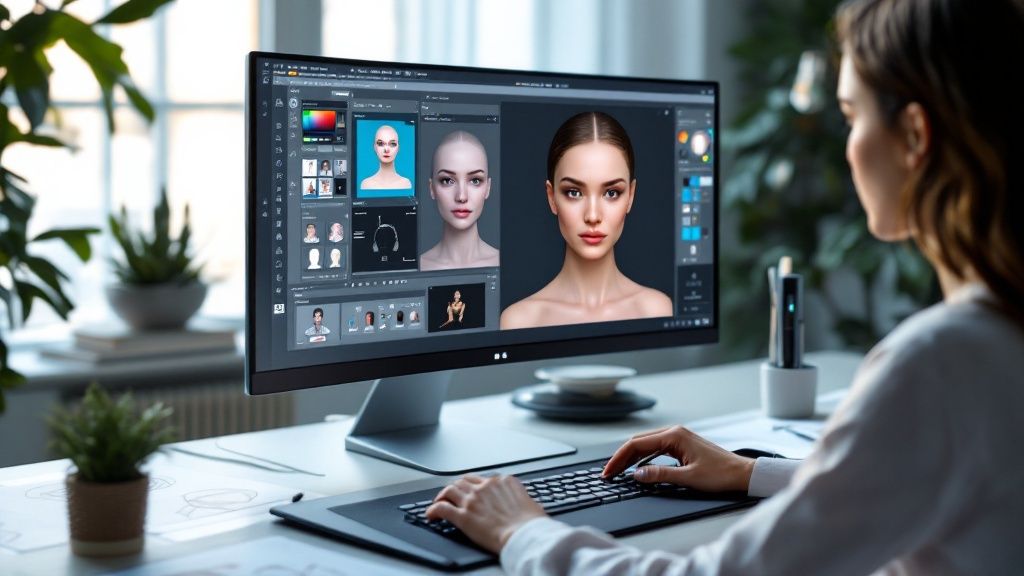 High Quality AI Avatar Stock for AI Video Creation